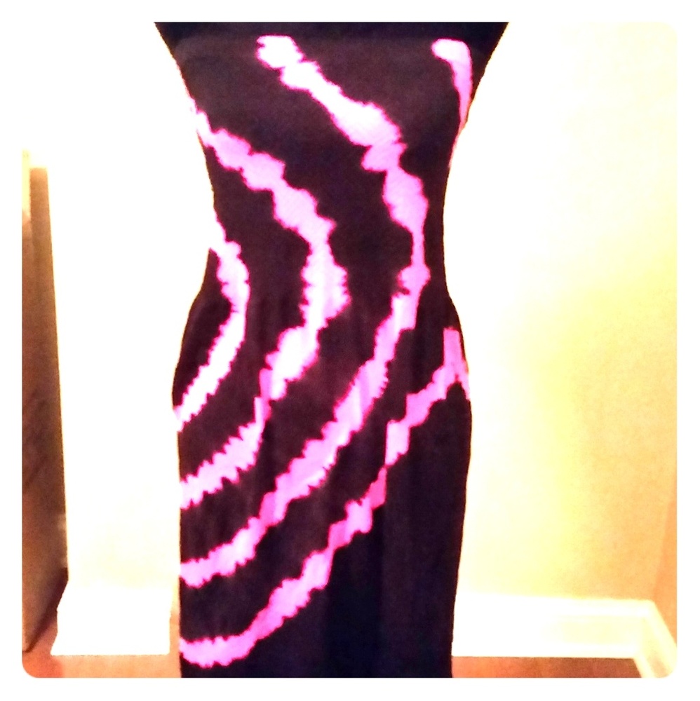 Strapless summer dress
